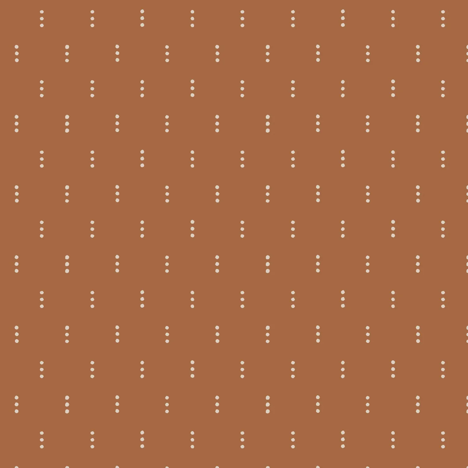 1/2 Yard - Get Out And Explore - Three Dots - Clay Fabric - MT103-CL2