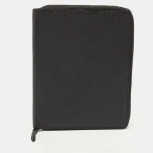 Black Leather Tablet Case