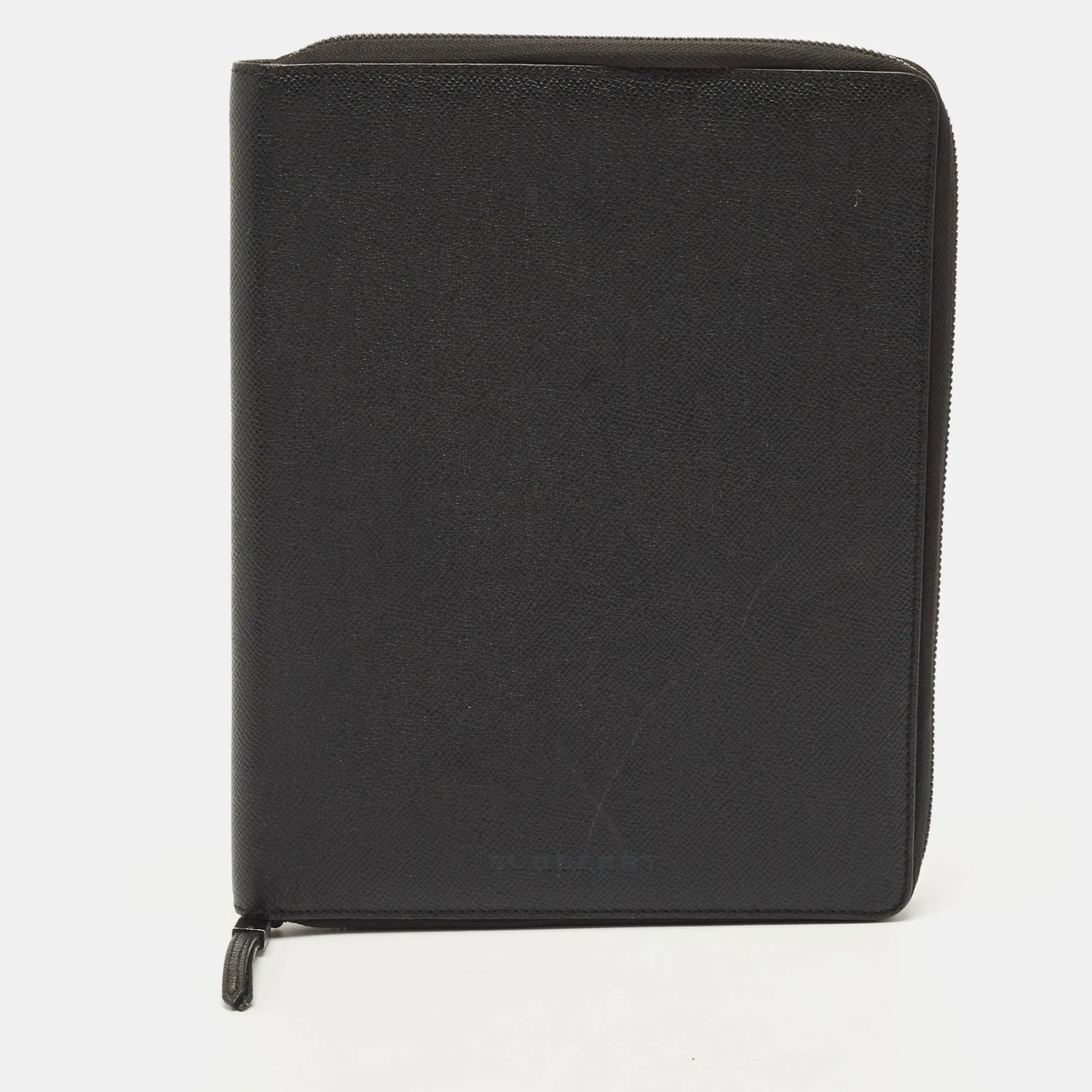 Black Leather Tablet Case