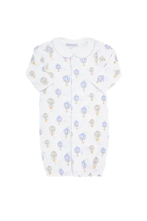Blue Balloons Print Converter Gown