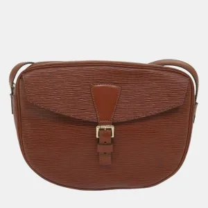 Brown Epi Jeune Fillemm Shoulder Bag