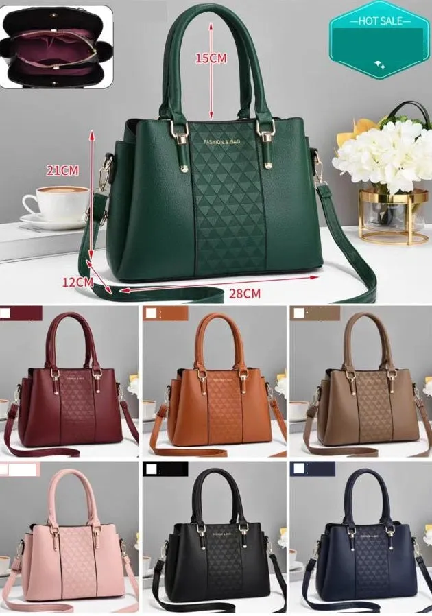 Brown Handbag For Girls 082