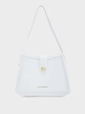 Caprese Aurora Satchel Small Purple Handbag