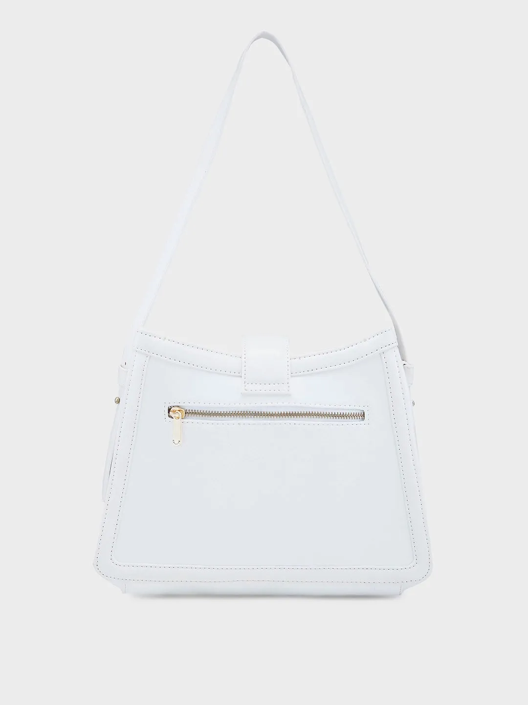 Caprese Aurora Satchel Small Purple Handbag
