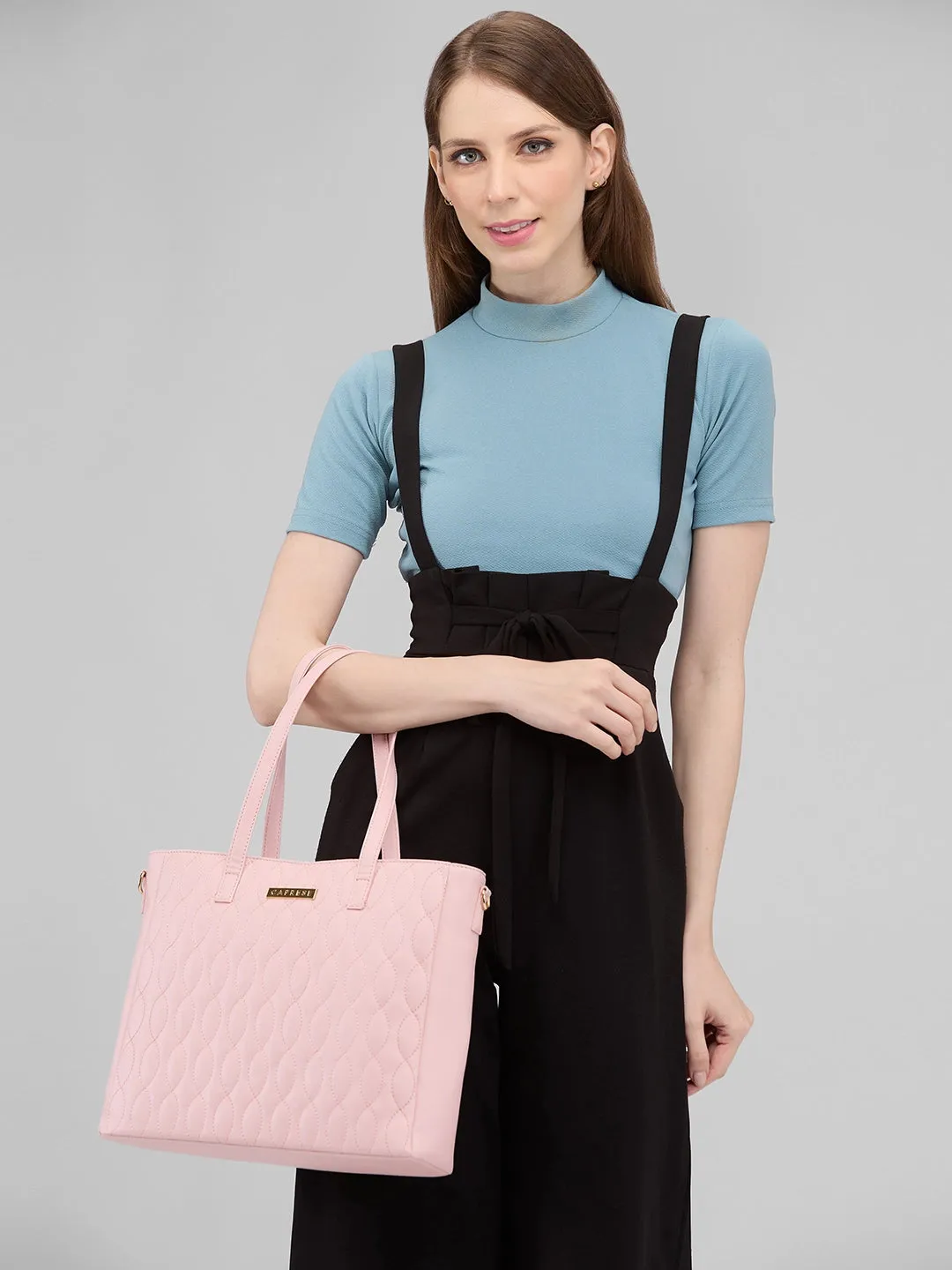 Caprese Mubi Tote Small Blush