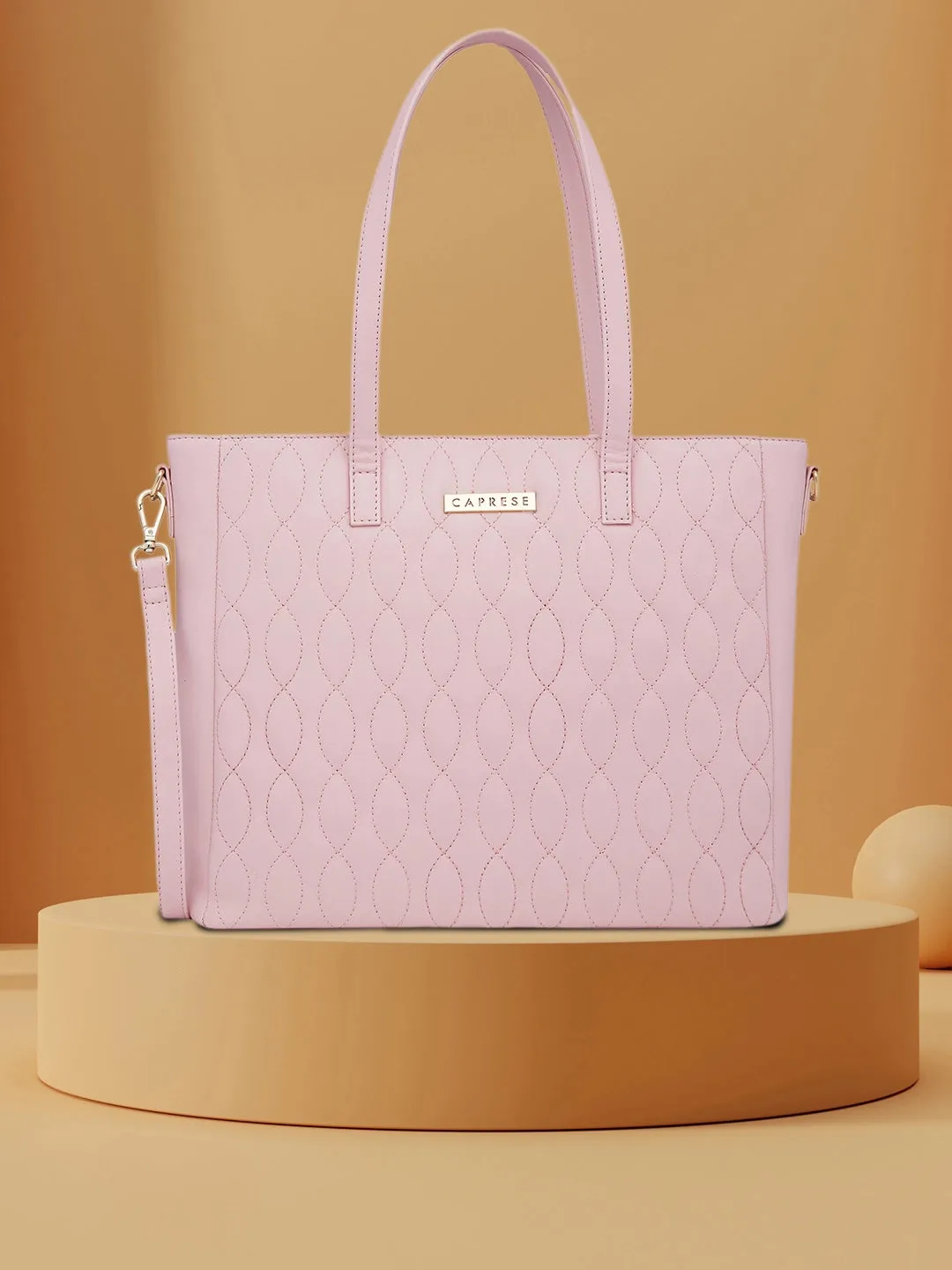 Caprese Mubi Tote Small Blush