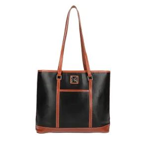 Dooney & Bourke Lexington Tote Bags Leather Black Colour For Women