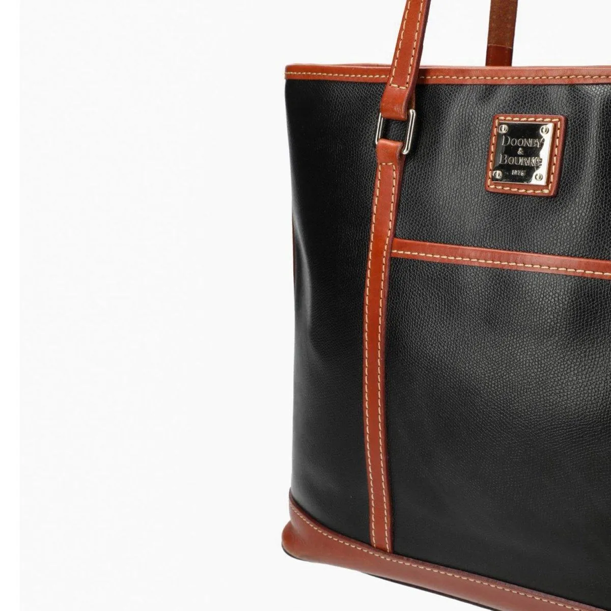 Dooney & Bourke Lexington Tote Bags Leather Black Colour For Women
