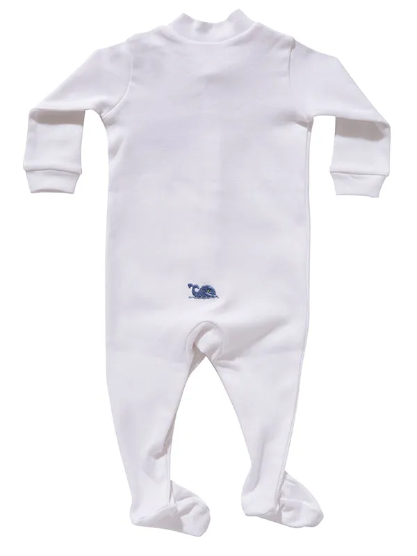 Footie, Elephant & Baby (Blue)