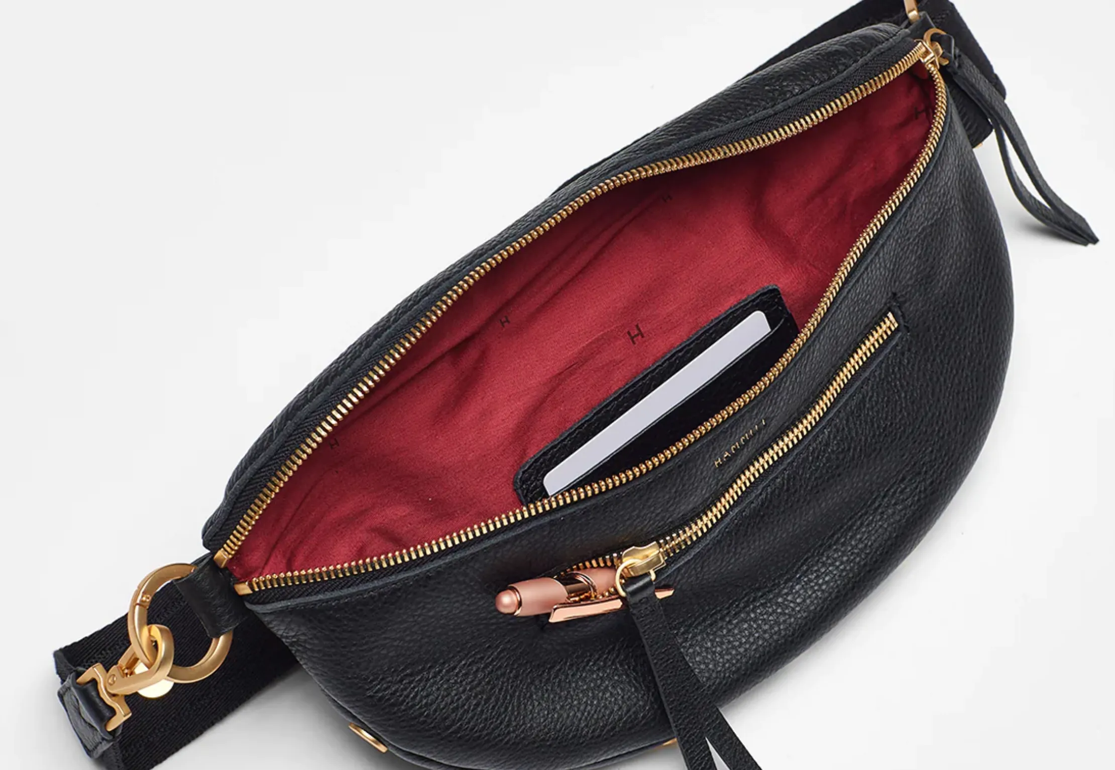 Hammitt Charles Medium Leather Belt Bag in Revival Collection