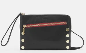 Hammitt Nash Small in Black/Brushed Gold