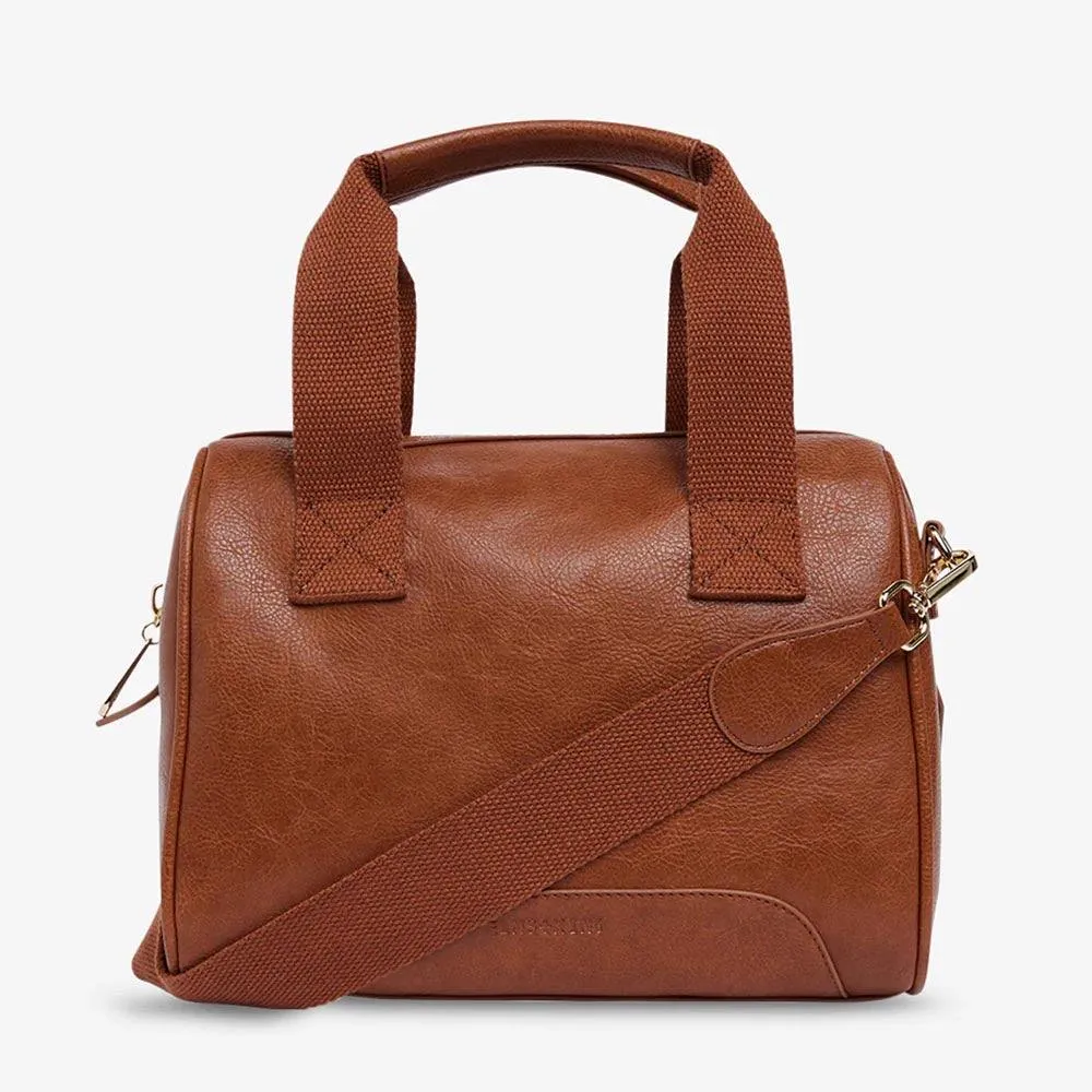 Hartley Doctors Bag | Tan Pebble