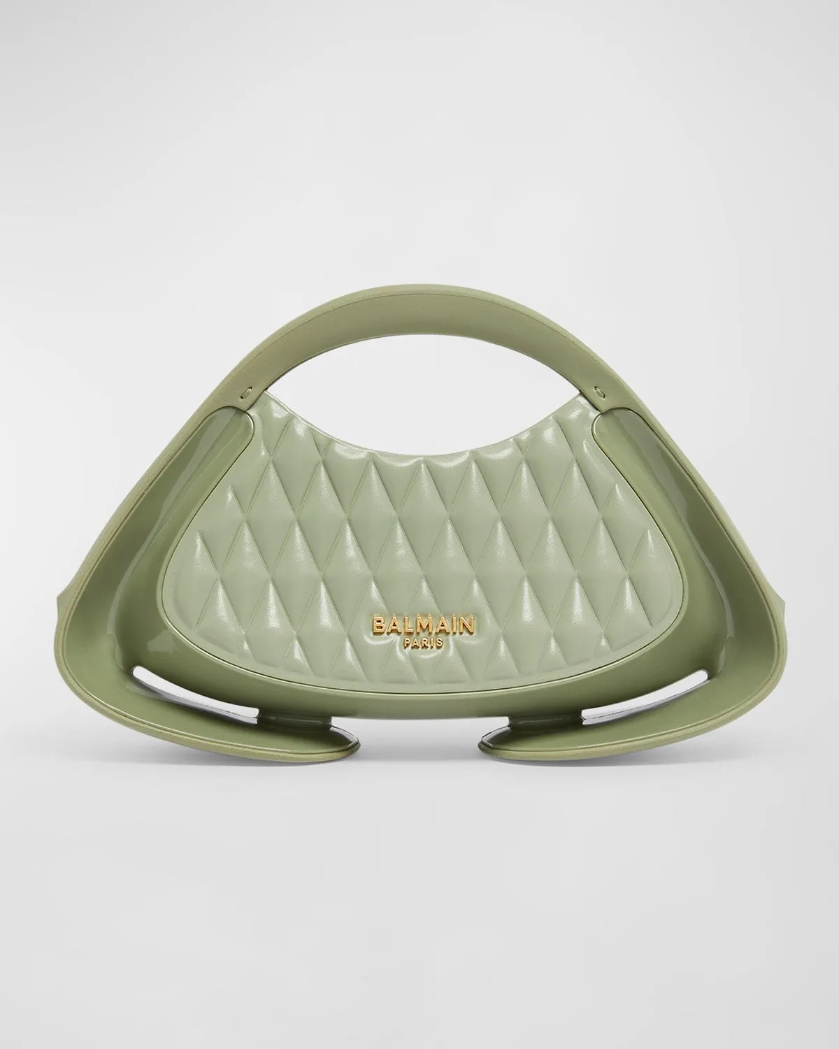 Jolie Madam Small Top-Handle Bag in Quilted Polyurethane
