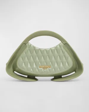 Jolie Madam Small Top-Handle Bag in Quilted Polyurethane