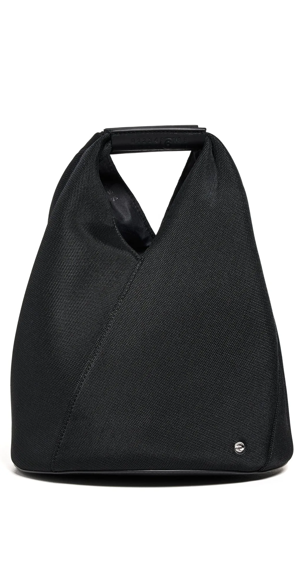 Layered Japanese Bucket Bag Black One Size