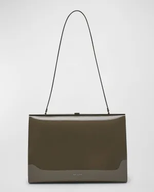 Le Anne Marie Large Vinyl Shoulder Bag