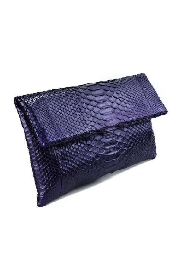 Mandalay Amethyst Foldover Clutch