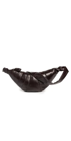 Medium Croissant Bag Dark Chocolate One Size