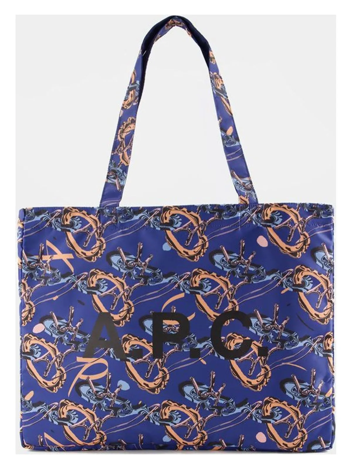 Men's Diane Reversible Shopper Bag in Blue | PSAJG Color M61893