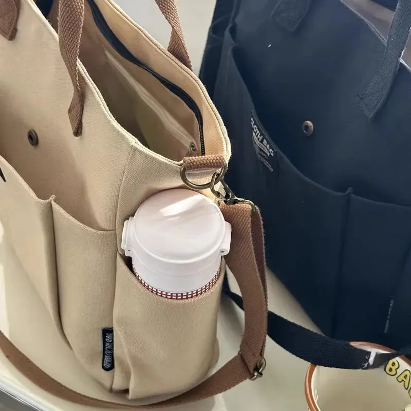 Metropolitan Canvas Messenger Tote Bags – Built for the Urban Jungle