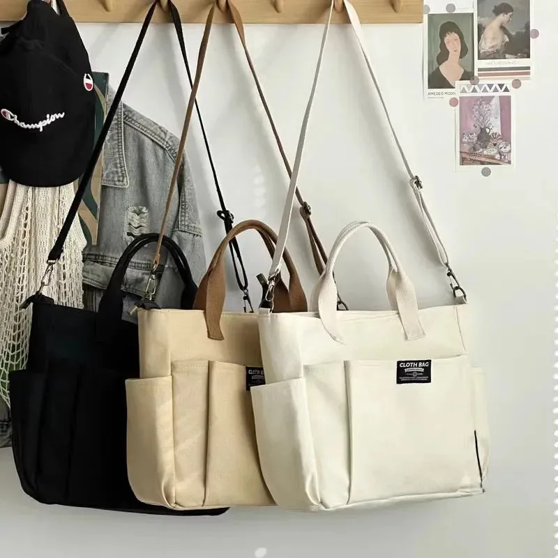 Metropolitan Canvas Messenger Tote Bags – Built for the Urban Jungle
