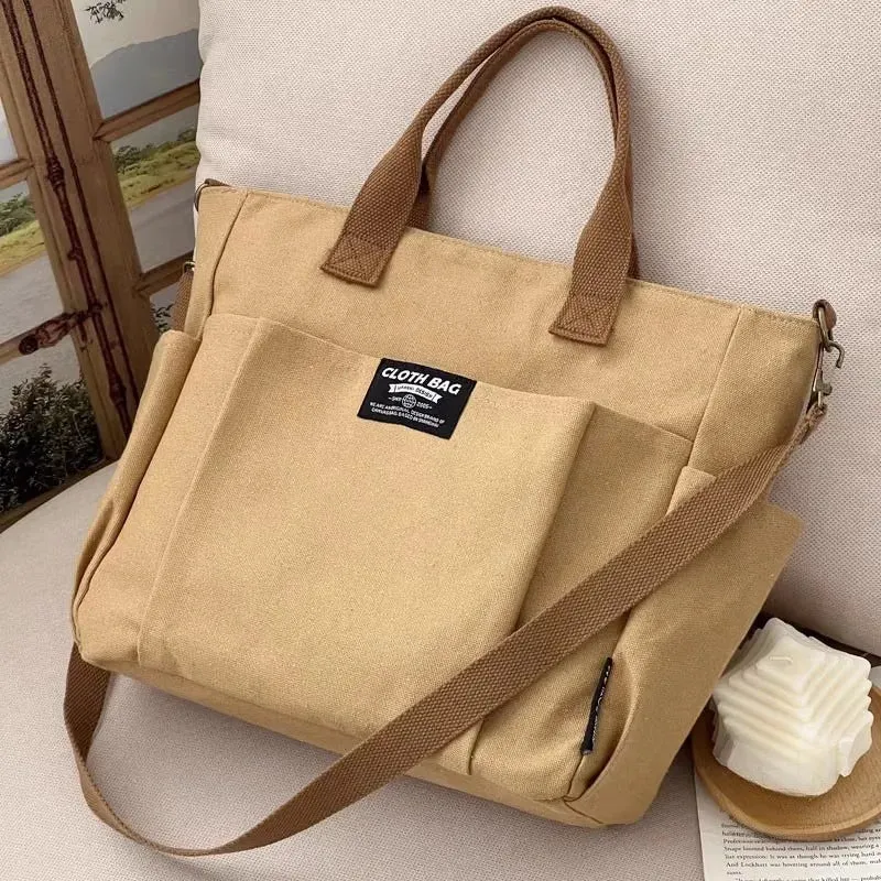 Metropolitan Canvas Messenger Tote Bags – Built for the Urban Jungle