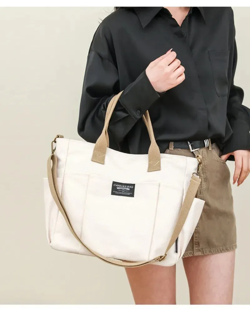 Metropolitan Canvas Messenger Tote Bags – Built for the Urban Jungle
