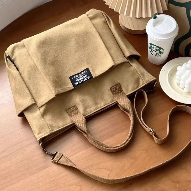 Metropolitan Canvas Messenger Tote Bags – Built for the Urban Jungle