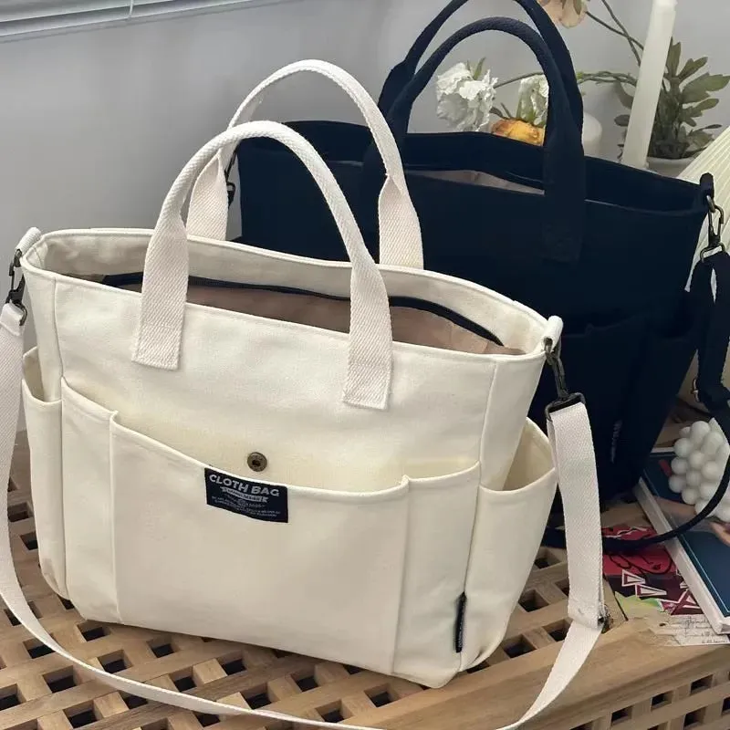 Metropolitan Canvas Messenger Tote Bags – Built for the Urban Jungle