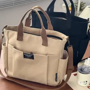 Metropolitan Canvas Messenger Tote Bags – Built for the Urban Jungle