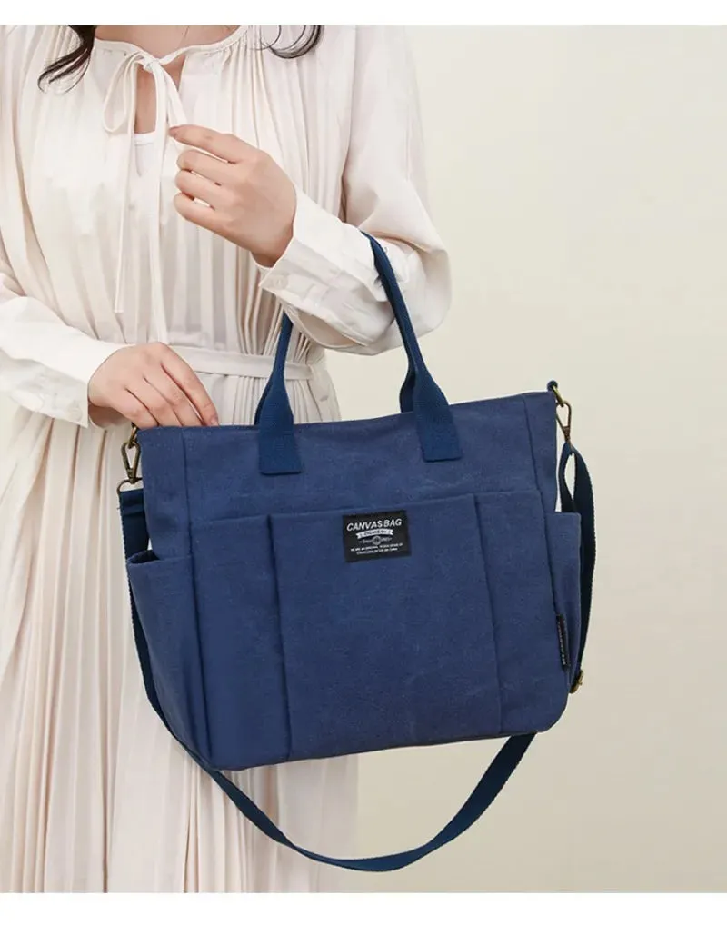 Metropolitan Canvas Messenger Tote Bags – Built for the Urban Jungle