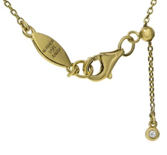 NT-26/G/T - Initial "T" Necklace with Sliding Length Adjuster