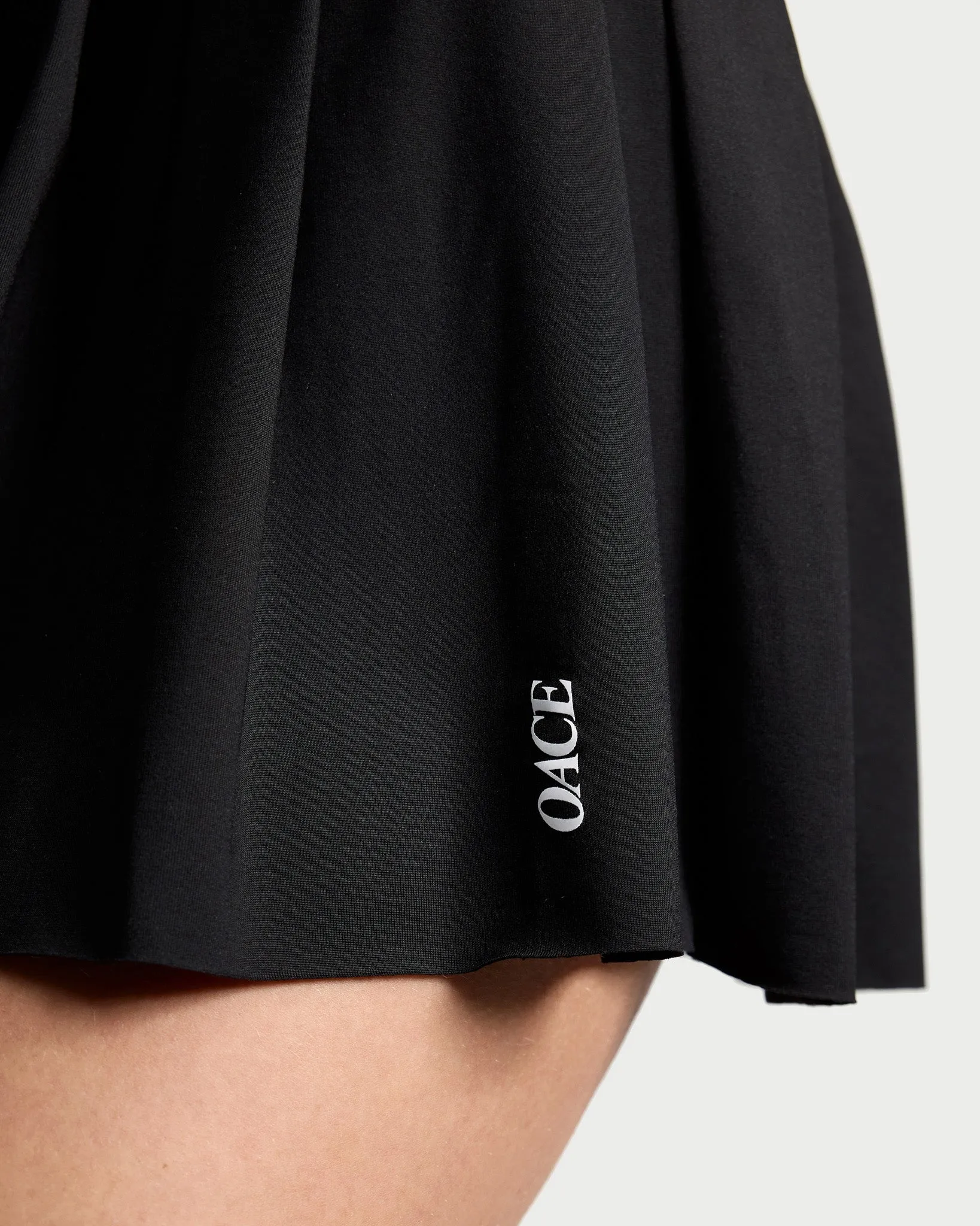 Nylon Folded Skirt (Outlet)