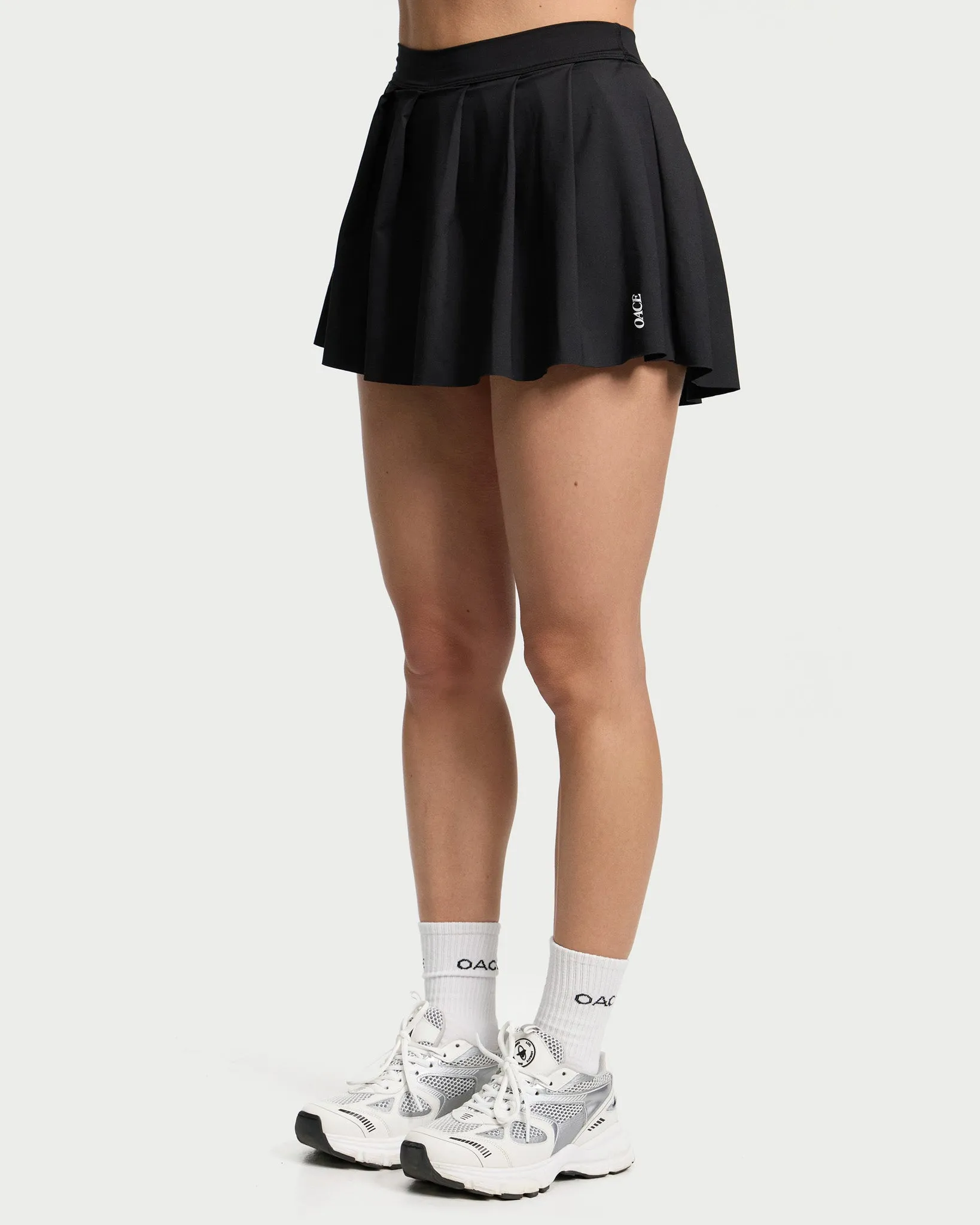 Nylon Folded Skirt (Outlet)