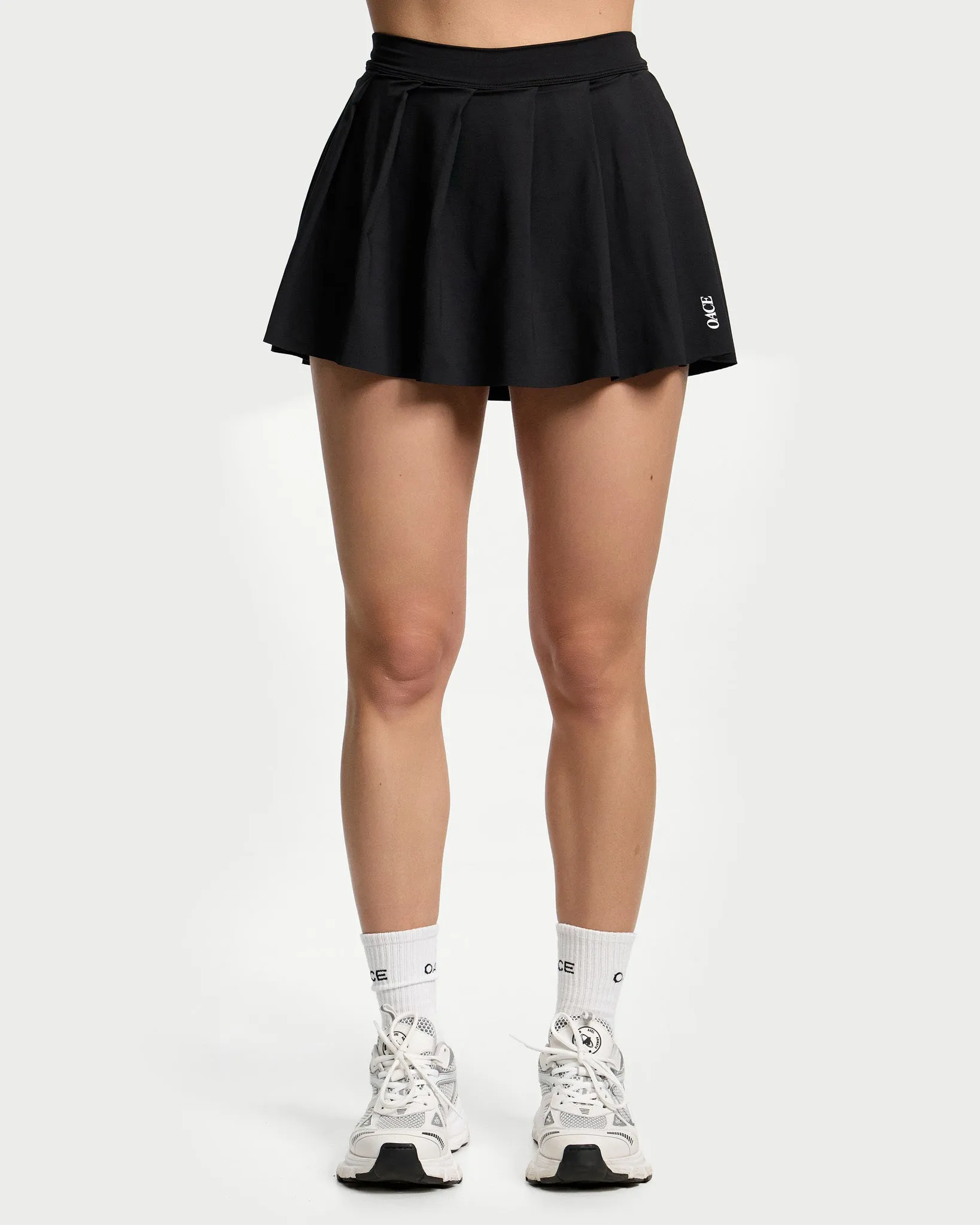 Nylon Folded Skirt (Outlet)