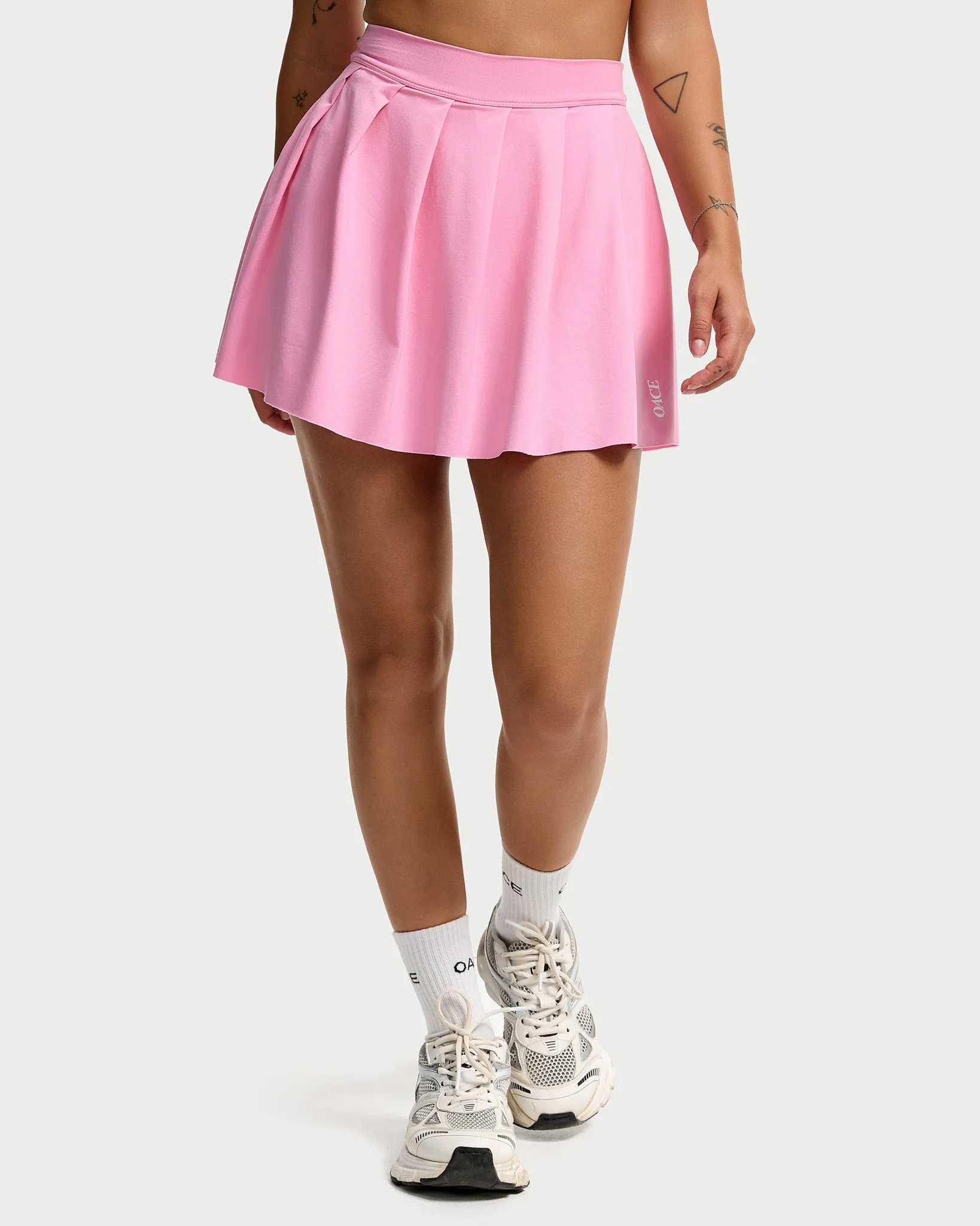 Nylon Folded Skirt (Outlet)