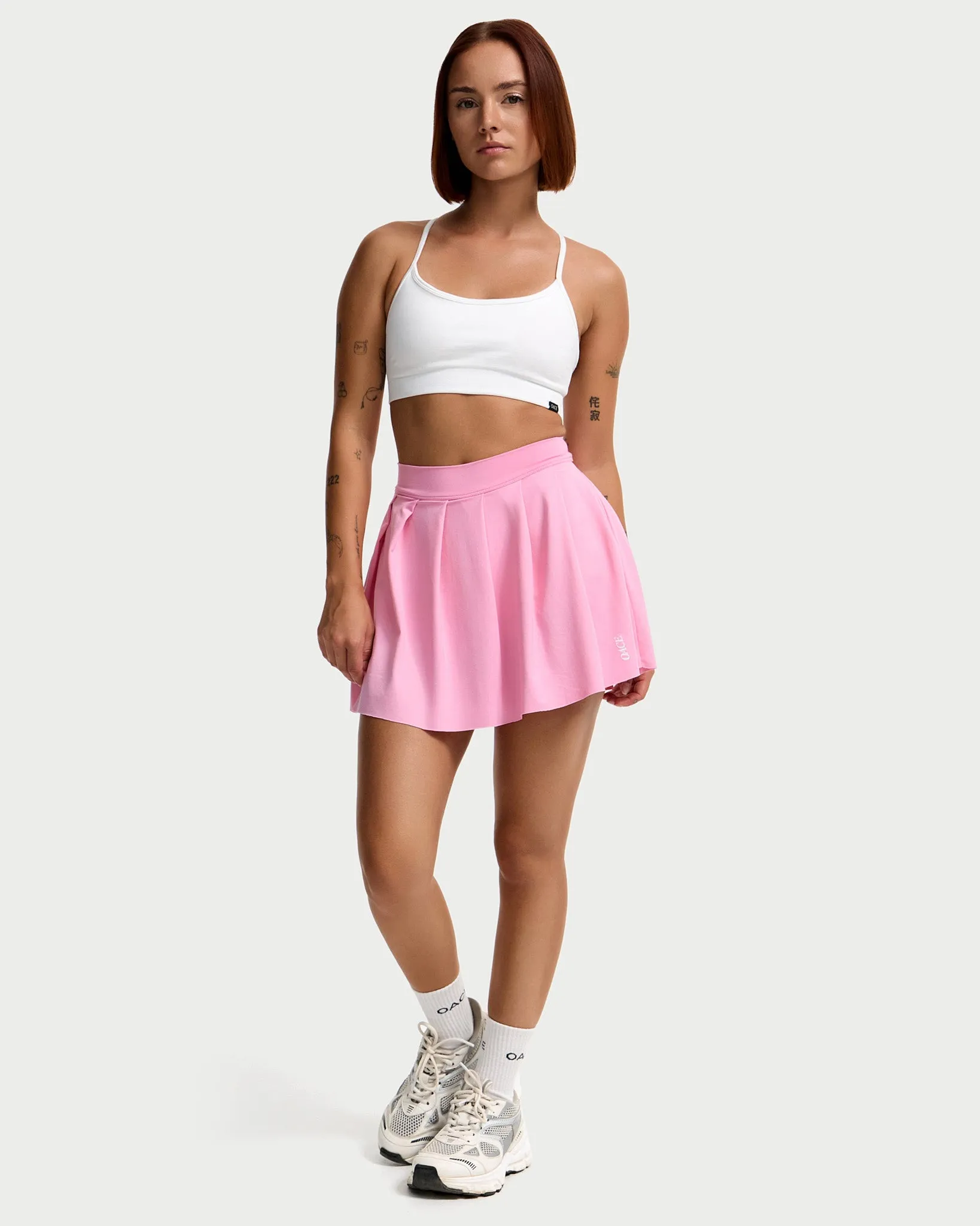 Nylon Folded Skirt (Outlet)