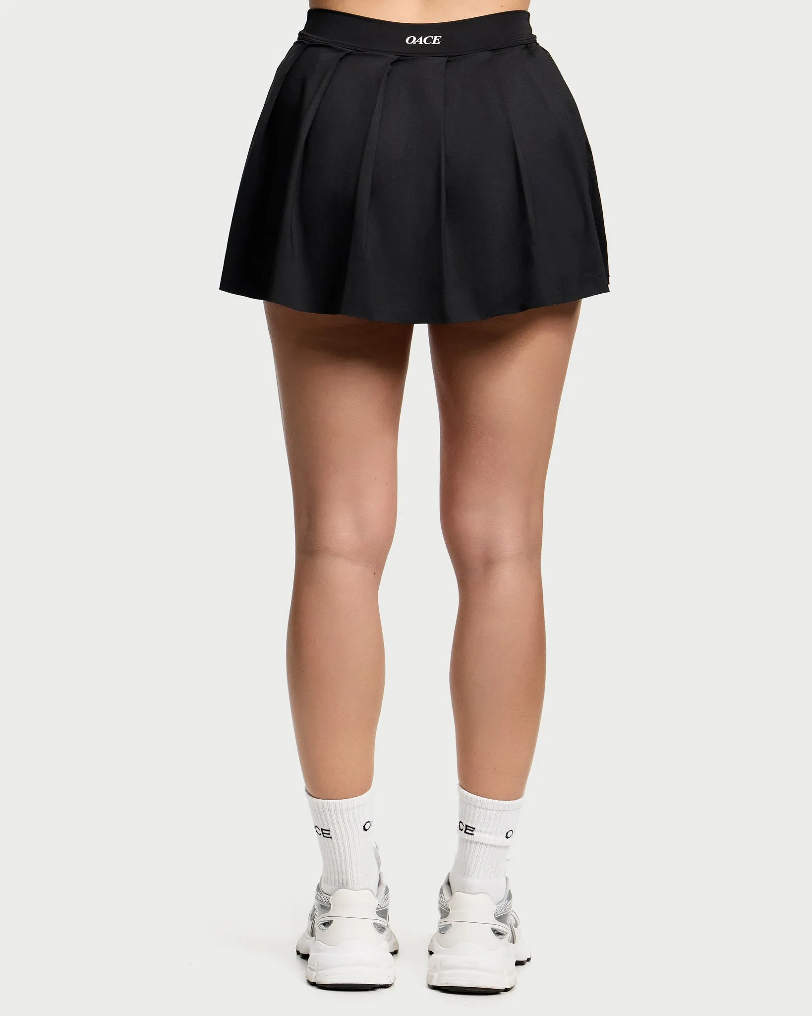 Nylon Folded Skirt (Outlet)