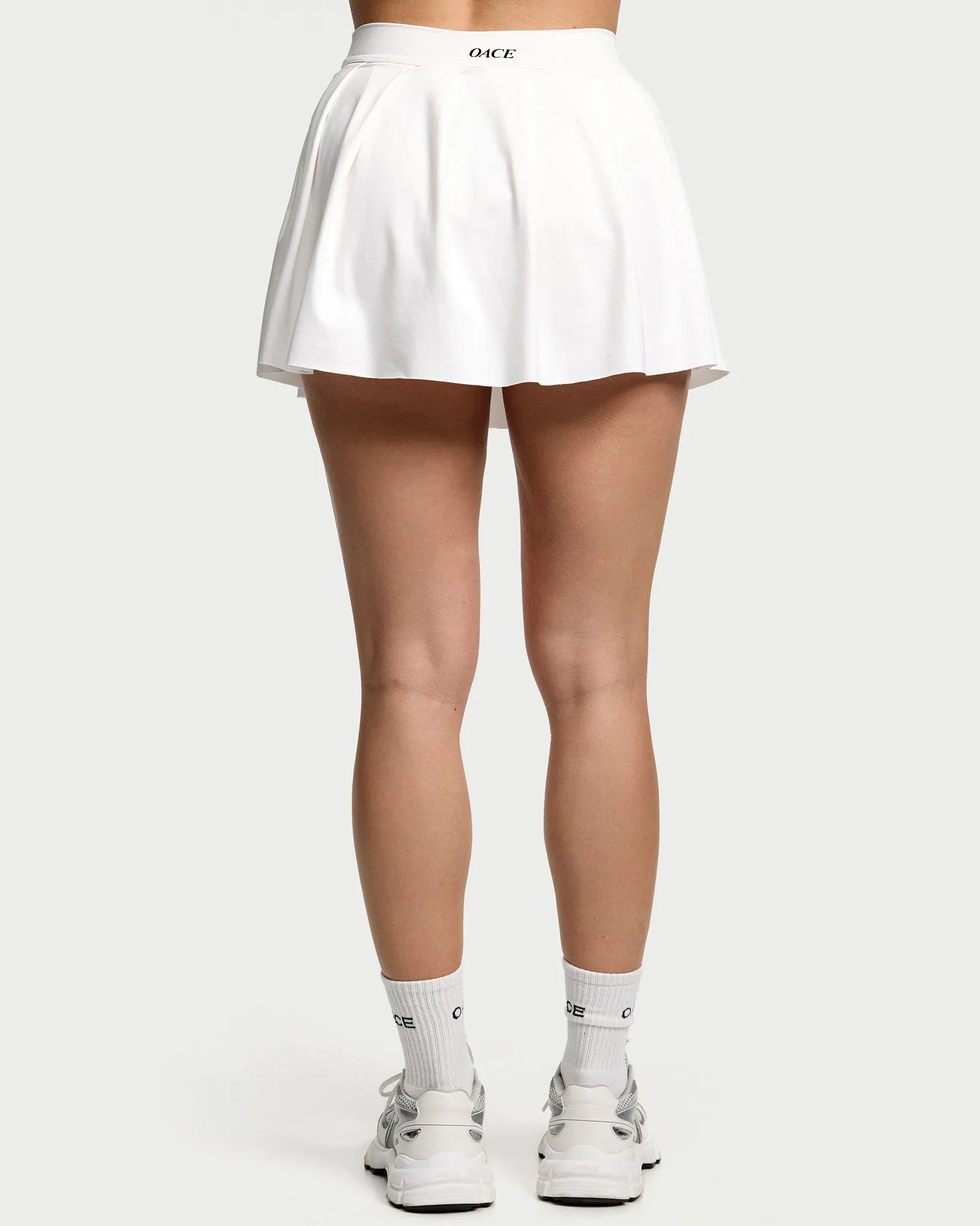 Nylon Folded Skirt (Outlet)