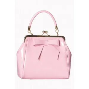 Pink Retro Patent Handbag