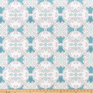 Promenade Fountain Slub Canvas Fabric By Premier Prints