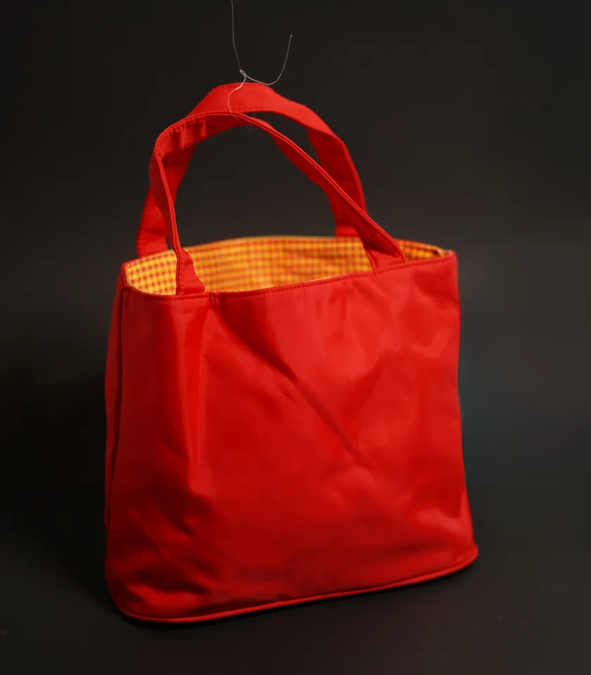 Sharp Red one pocket Handbag By Xhilaration