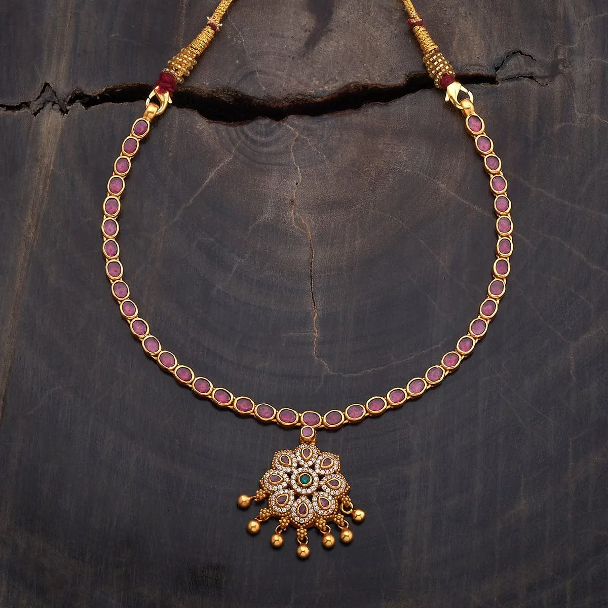 Silver Temple Necklace 178083