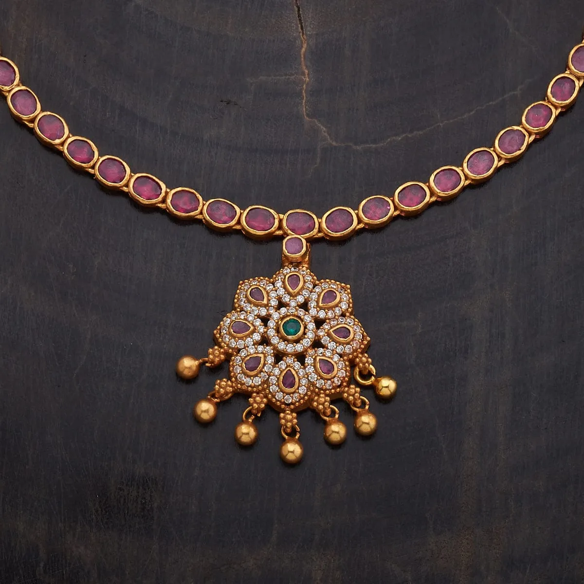 Silver Temple Necklace 178083