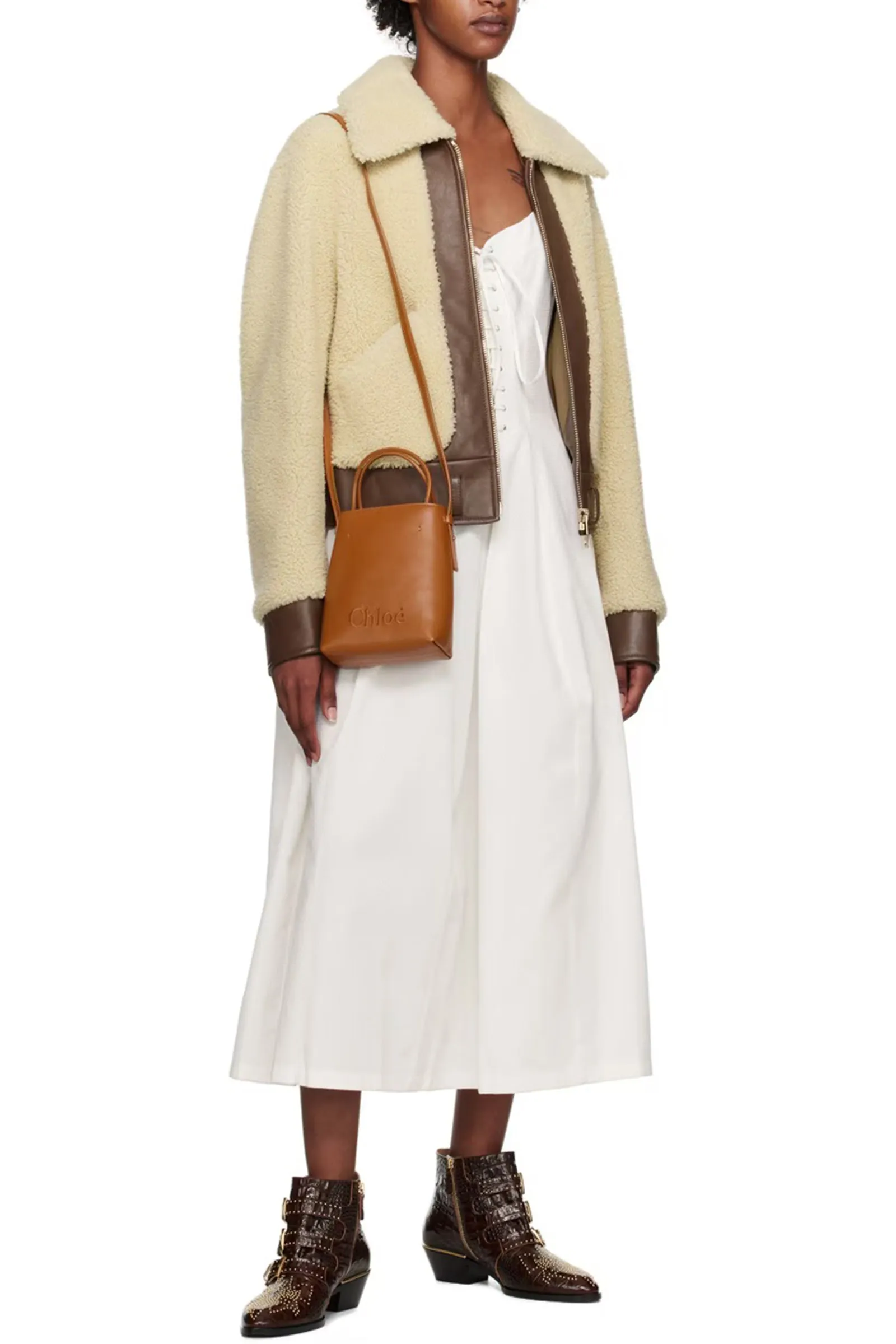 Tan Micro Sense Tote