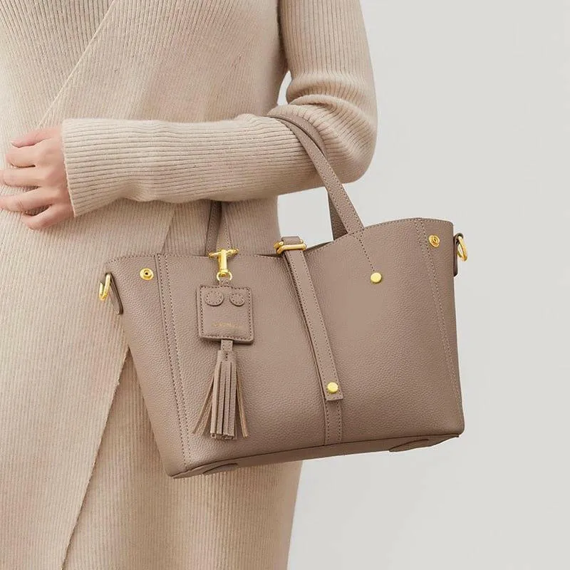 The GENEVIEVE - Leather Handbag