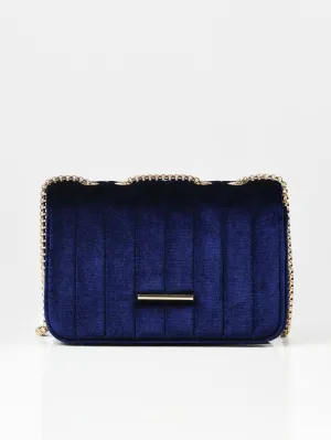Velvet Textured Handbag