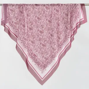 WJA282  Bali printed square scarf versatile sun protection cashew flower headscarf warm shawl