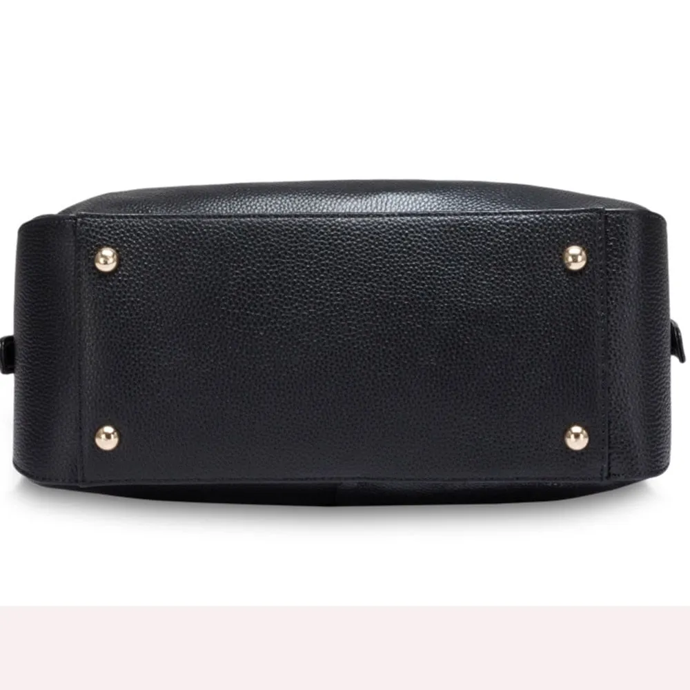 Zency Fashion Women Tote Bag 100% Genuine Leather Handbags Female Boston Charm Messenger Crossbody Purse Luxury Shoulder Bags